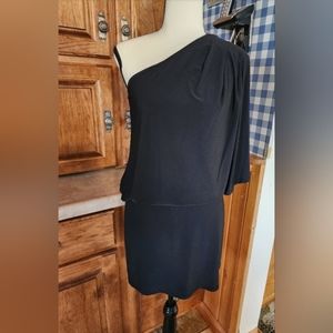 Jessica Simpson One Shoulder Little Black Dress Size S
